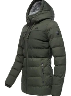Ragwear Damen Winterjacke - Quantic in oliv