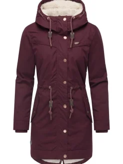 Ragwear Damen Winterjacke - YM-Canny in bordeaux