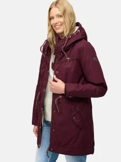 Ragwear Damen Winterjacke - YM-Canny in bordeaux