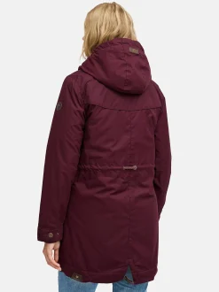 Ragwear Damen Winterjacke - YM-Canny in bordeaux