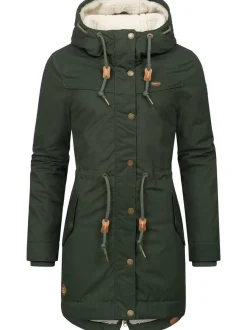 Ragwear Damen Winterjacke - YM-Canny in oliv
