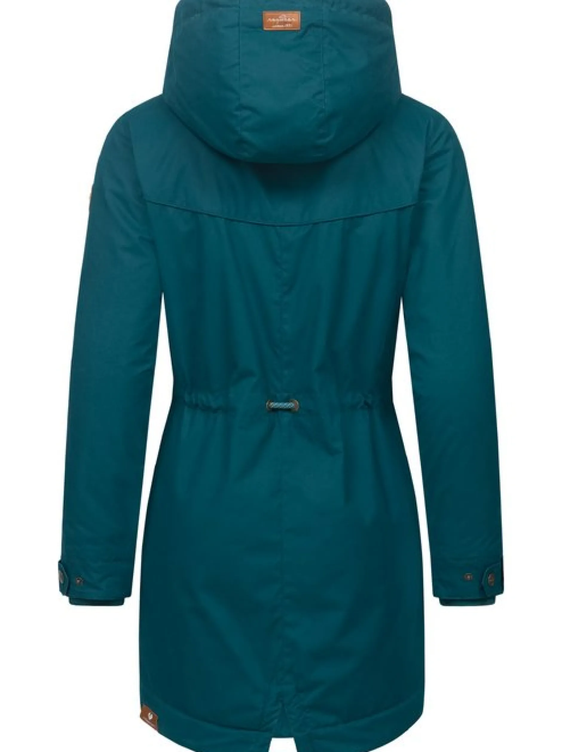 Ragwear Damen Winterjacke - YM-Canny in petrol