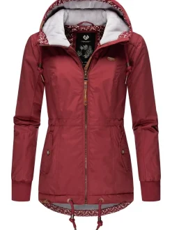 Ragwear Damen Winterjacke - YM-Danka in bordeaux