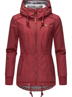 Ragwear Damen Winterjacke - YM-Danka in bordeaux