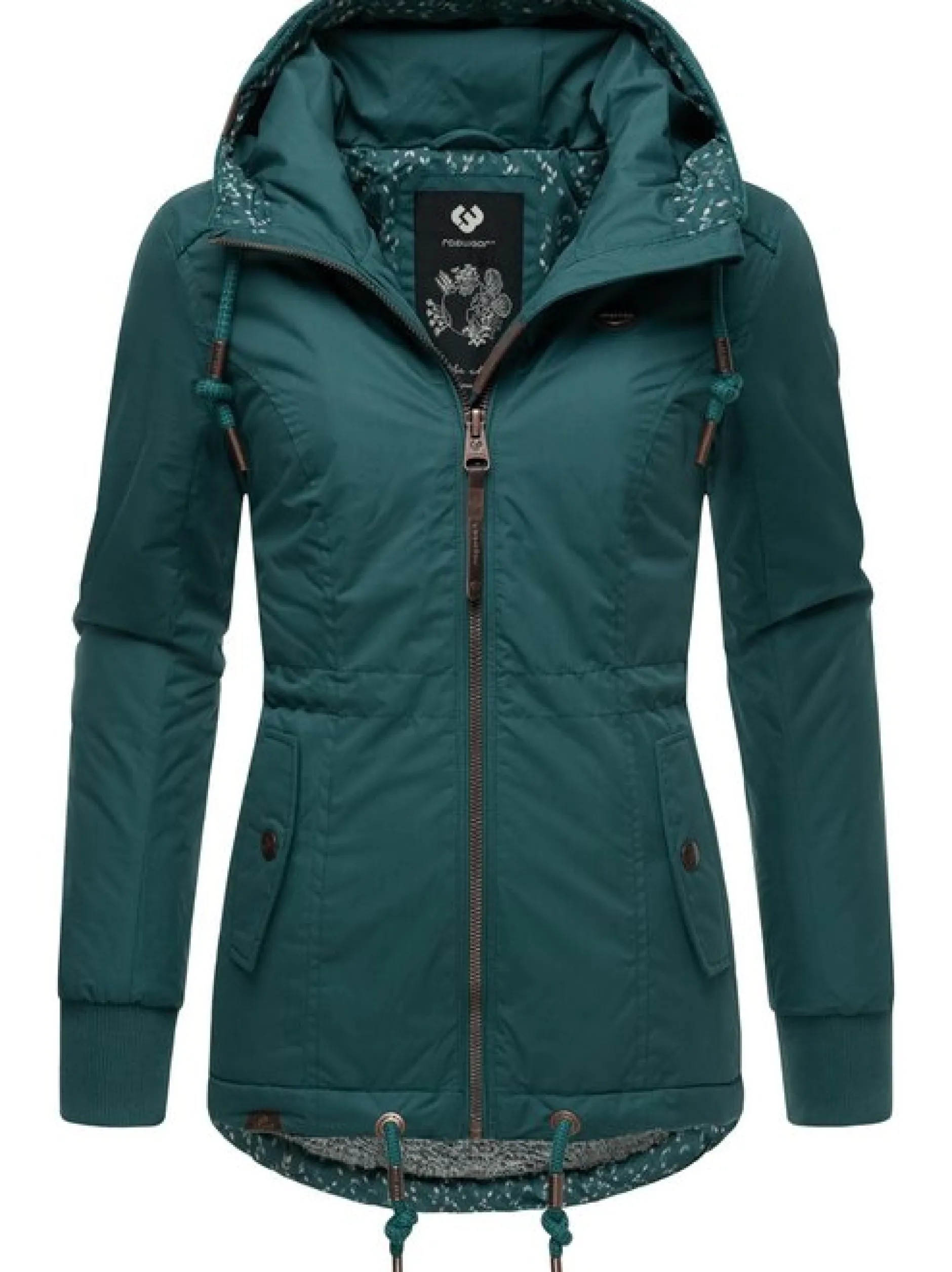 Ragwear Damen Winterjacke - YM-Danka in grün