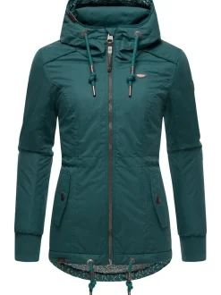 Ragwear Damen Winterjacke - YM-Danka in grün