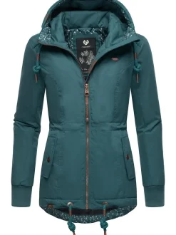 Ragwear Damen Winterjacke - YM-Danka in petrol