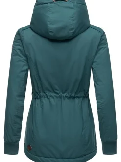 Ragwear Damen Winterjacke - YM-Danka in petrol
