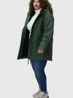 Ragwear Damen Wintermantel - Monadis Rainy II Intl. in oliv