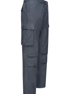 Ragwear Herren Cargohose - Merly Long Linen in blau
