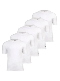 Real Madrid Herren T-Shirts im 5er-Pack in weiß