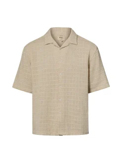 Redefined Rebel Herren Kurzarmhemd - RRCorey in sand