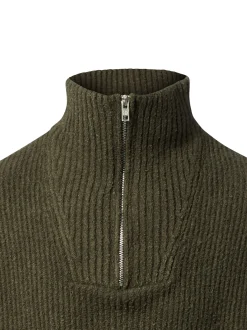 Redefined Rebel Herren Strickpullover - RRFontana in khaki