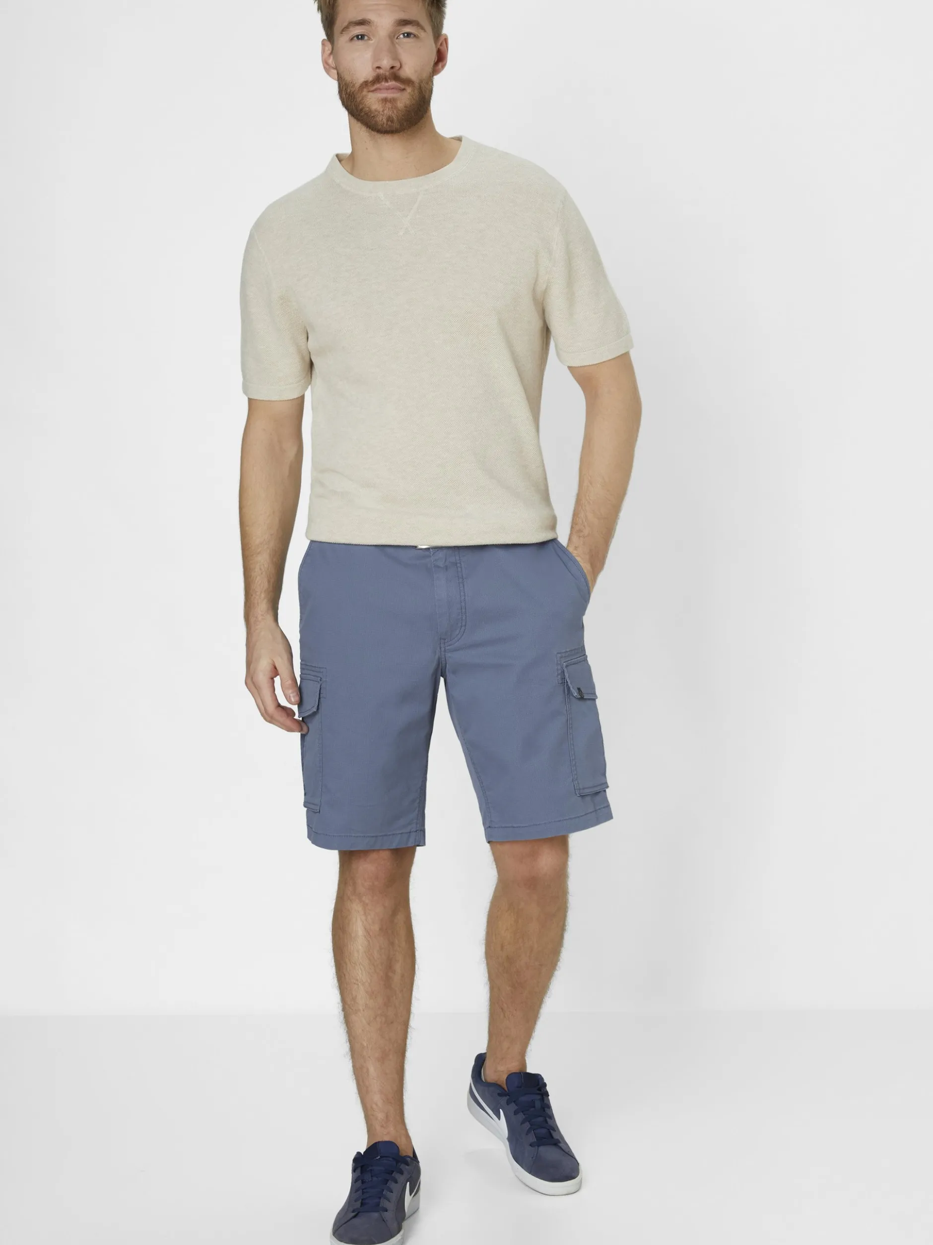 Redpoint Herren Bermuda - CALGARY Comfort Fit in blau