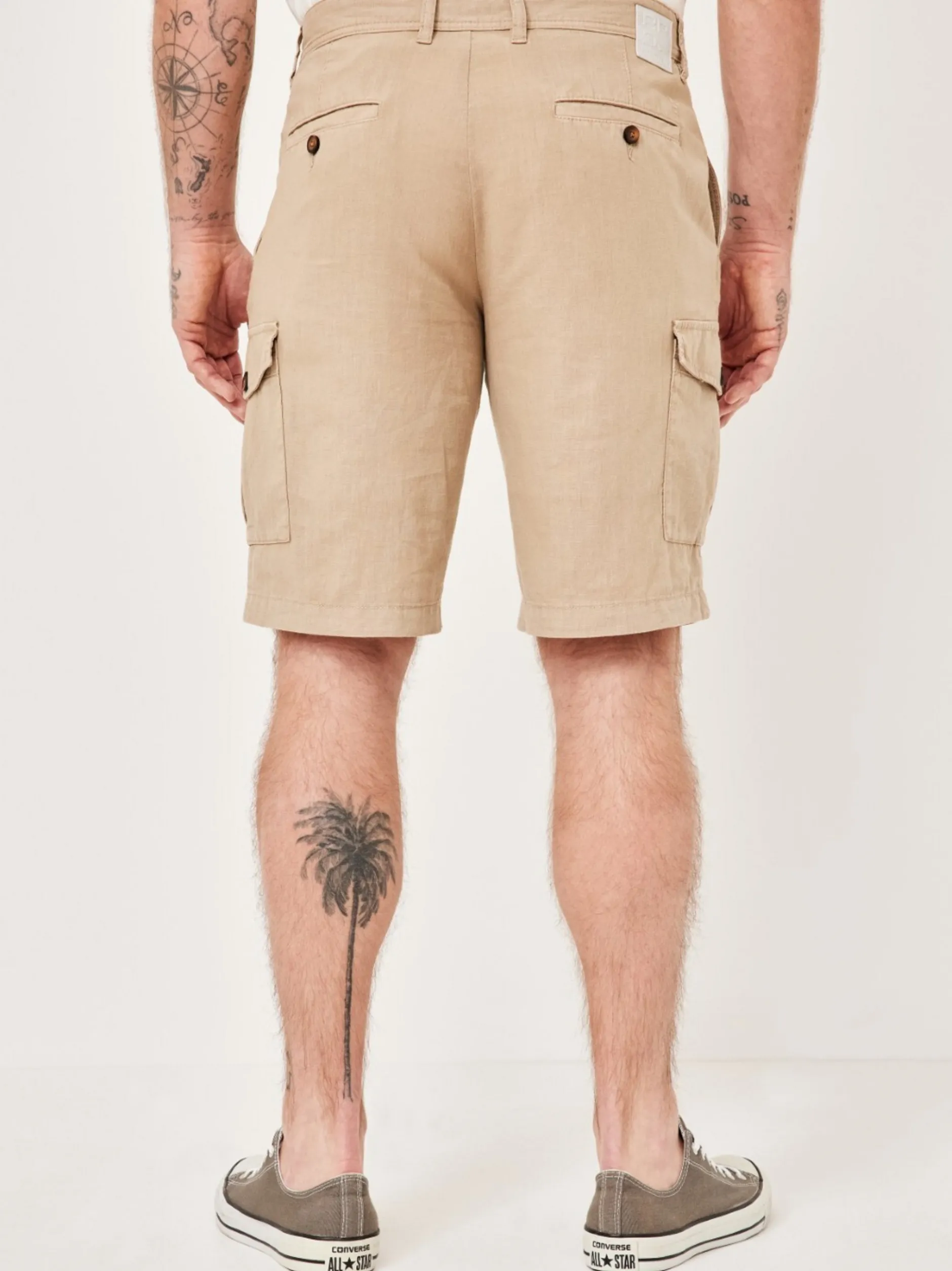 Redpoint Herren Cargobermuda - VANCOUVER Regular Fit in beige