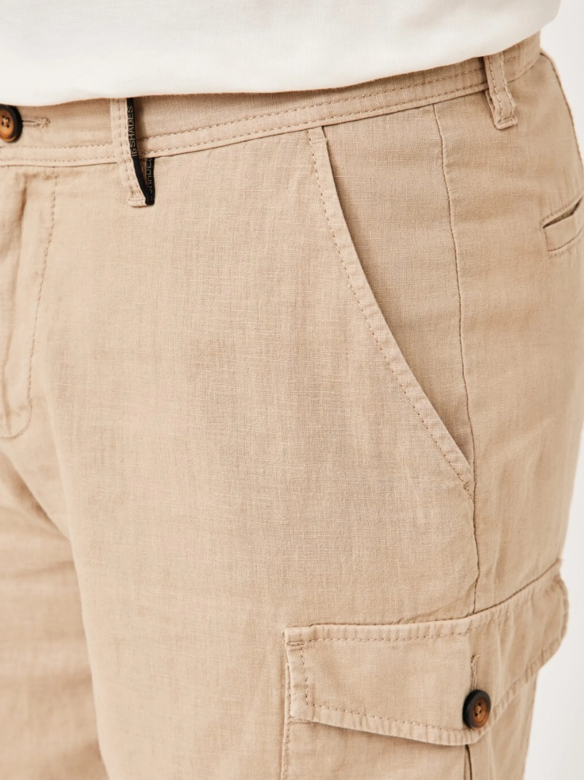 Redpoint Herren Cargobermuda - VANCOUVER Regular Fit in beige