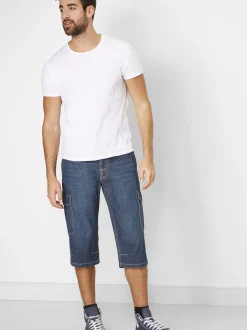 Redpoint Herren Cargojeans - Jordy Regular Fit in dark stone