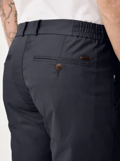 Redpoint Herren Chino - HALIFAX Slim Fit in marine