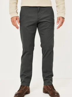 Redpoint Herren Chino - Jasper Slim Fit in anthrazit
