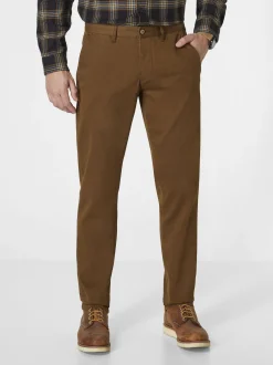 Redpoint Herren Chino - Jasper Slim Fit in braun