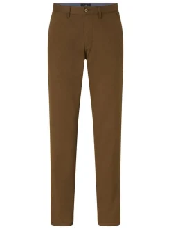Redpoint Herren Chino - Jasper Slim Fit in braun