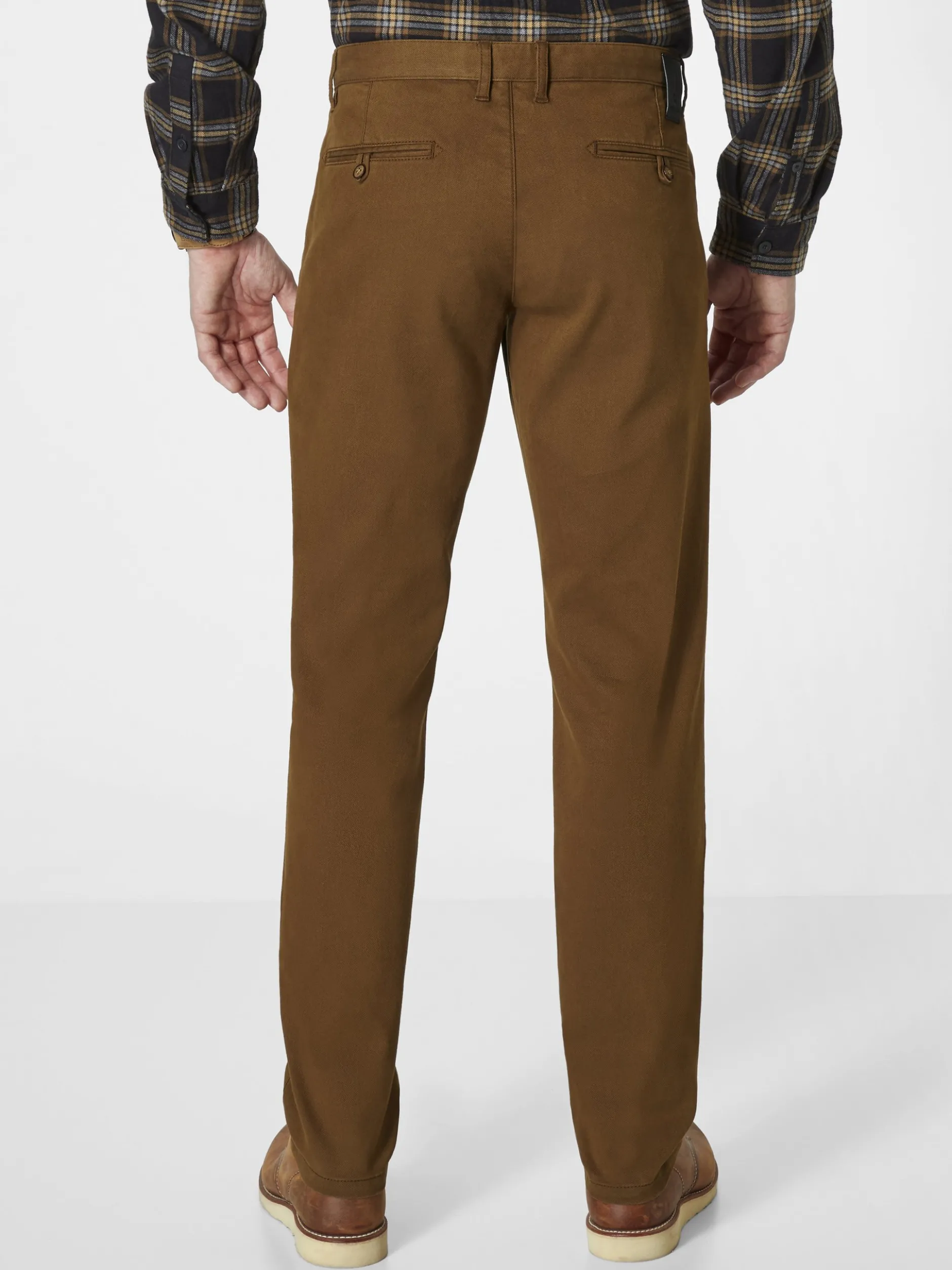 Redpoint Herren Chino - Jasper Slim Fit in braun