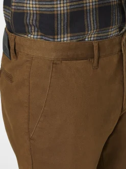 Redpoint Herren Chino - Jasper Slim Fit in braun
