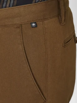 Redpoint Herren Chino - Jasper Slim Fit in braun