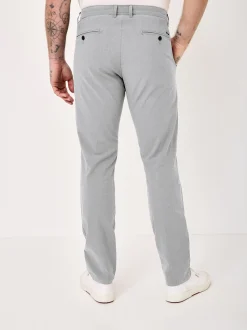 Redpoint Herren Chino - JASPER Slim Fit in hellgrau