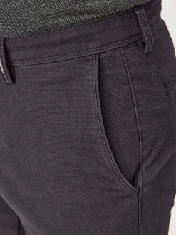 Redpoint Herren Chino - Jasper Straight Fit in anthrazit