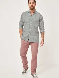 Redpoint Herren Chino - ODESSA Straight Fit in rosa