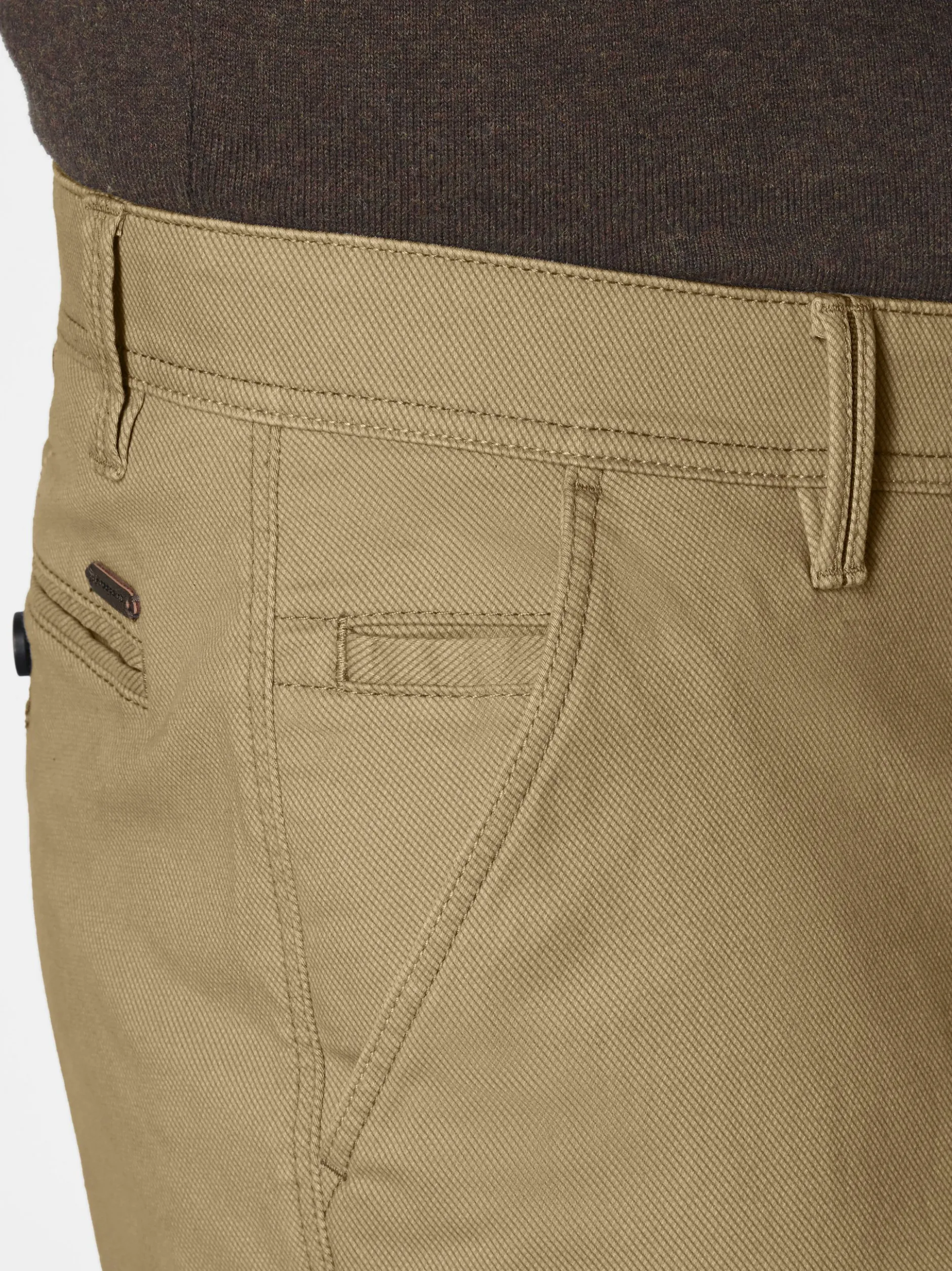 Redpoint Herren Chino - ODESSA Straight Fit in beige
