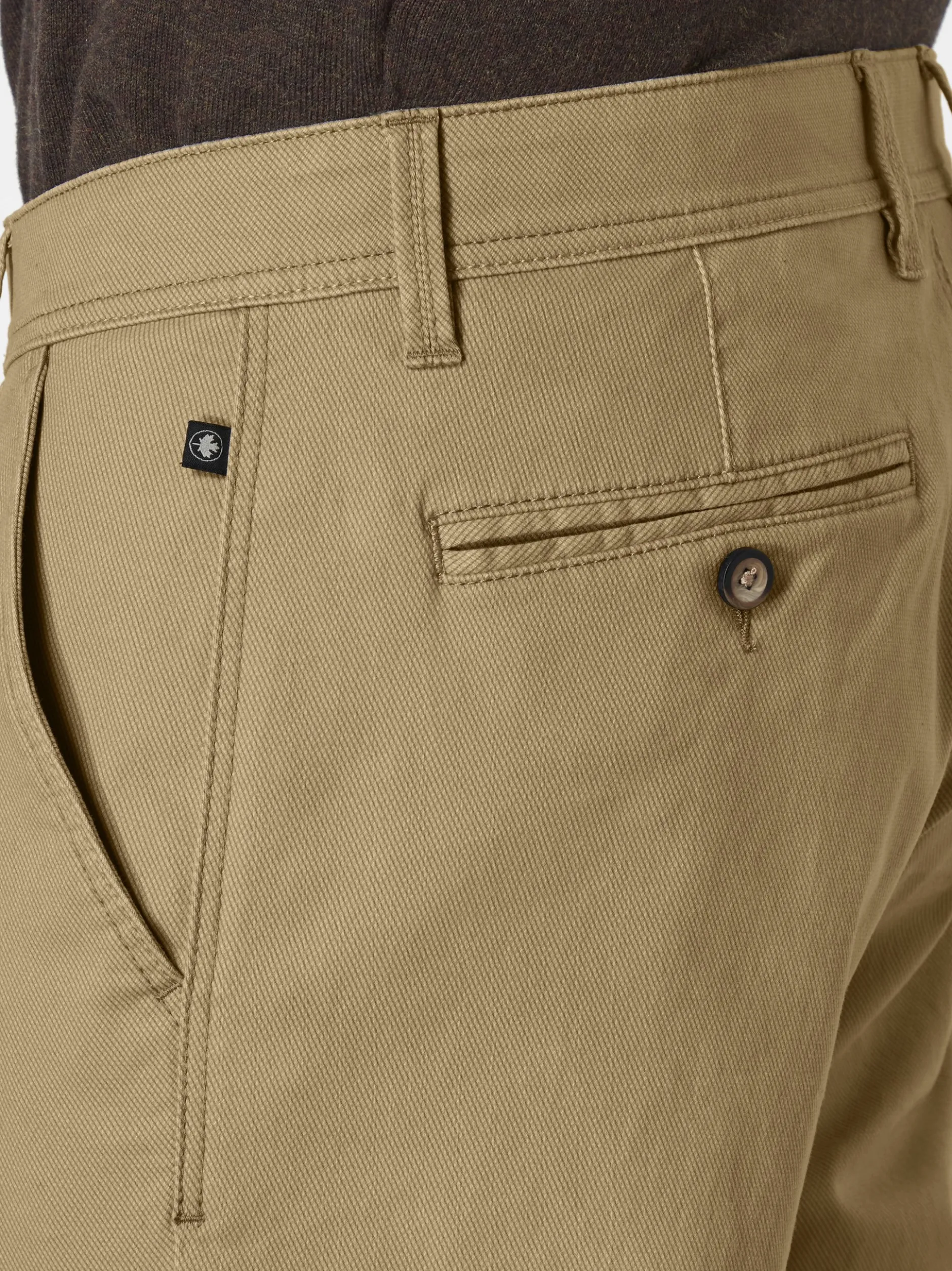 Redpoint Herren Chino - ODESSA Straight Fit in beige
