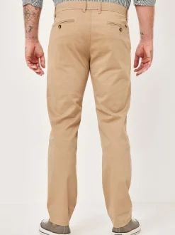 Redpoint Herren Chino - ODESSA Straight Fit in beige