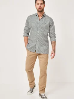 Redpoint Herren Chino - ODESSA Straight Fit in beige
