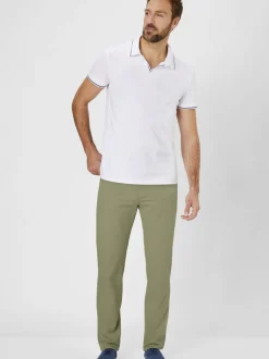Redpoint Herren Chino - ODESSA Straight Fit in khaki