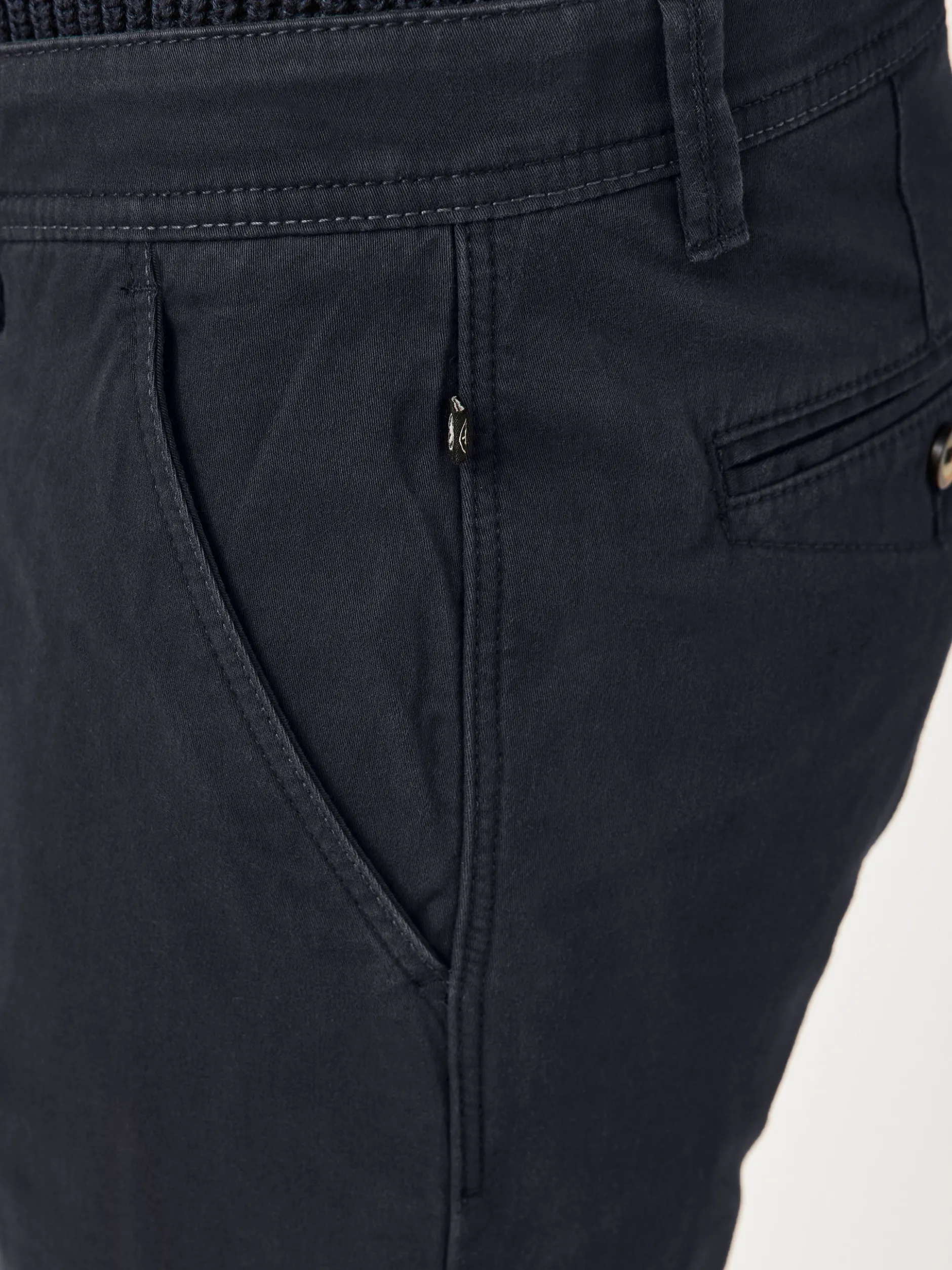 Redpoint Herren Chino - ODESSA THERMO Straight Fit in marine