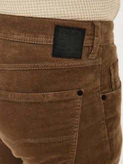 Redpoint Herren Cordhose - MILTON Straight Fit in taupe