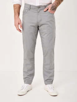 Redpoint Herren Hose - MILTON Straight Fit in hellgrau