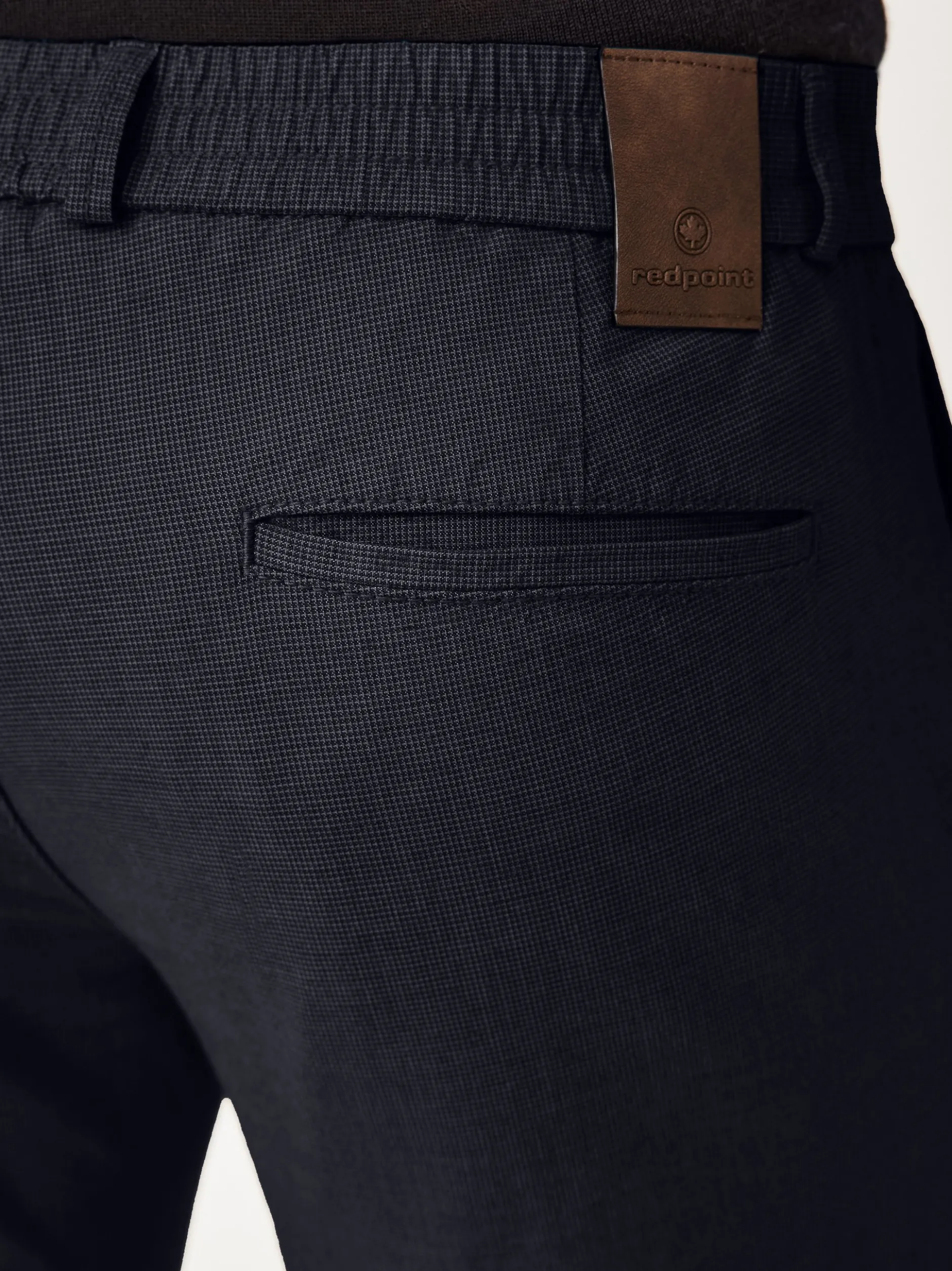 Redpoint Herren Jogg Stoffhose - DIGBY in marine