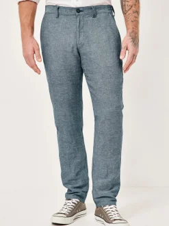 Redpoint Herren 5-Pocket Hose - HALIFAX Slim Fit in marine