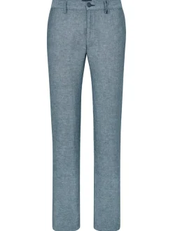 Redpoint Herren 5-Pocket Hose - HALIFAX Slim Fit in marine