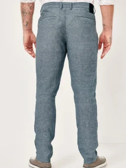Redpoint Herren 5-Pocket Hose - HALIFAX Slim Fit in marine