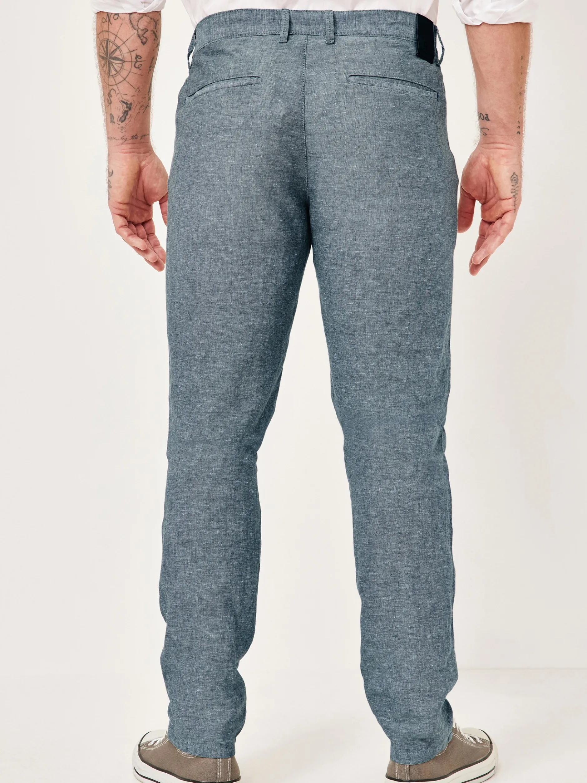 Redpoint Herren 5-Pocket Hose - HALIFAX Slim Fit in marine