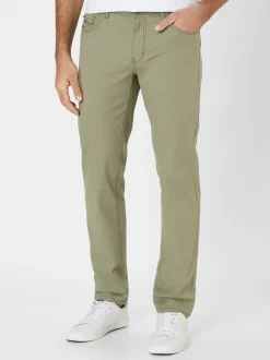 Redpoint Herren 5-Pocket Hose - MILTON Straight Fit in khaki