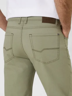 Redpoint Herren 5-Pocket Hose - MILTON Straight Fit in khaki