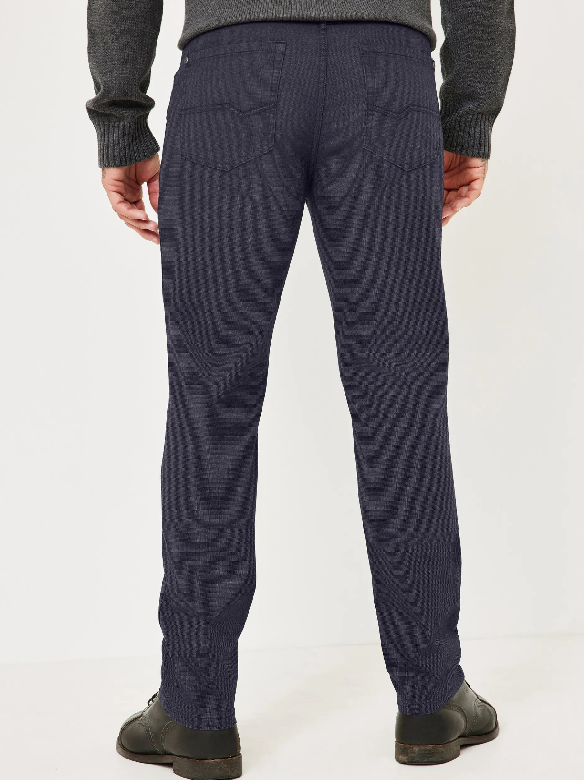 Redpoint Herren 5-Pocket Hose - MILTON Straight Fit in marine