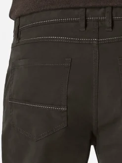 Redpoint Herren 5-Pocket Hose - MILTON Straight Fit in oliv
