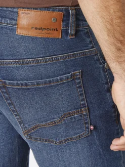 Redpoint Herren 5-Pocket Jeans - Barrie Modern-fit in dark stone