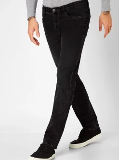Redpoint Herren 5-Pocket Jeans - Barrie Modern-fit in schwarz